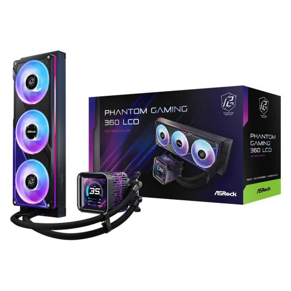 Obrázok pre Chlazení ASRock Phantom Gaming 360 LCD