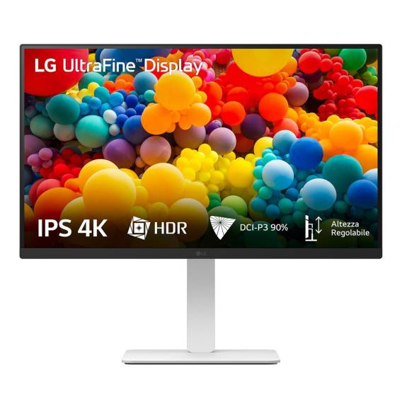 Obrázok pre LG 27US550-W počítačový monitor 68,6 cm (27") 3840 x 2160 px 4K Ultra HD LCD Bílá