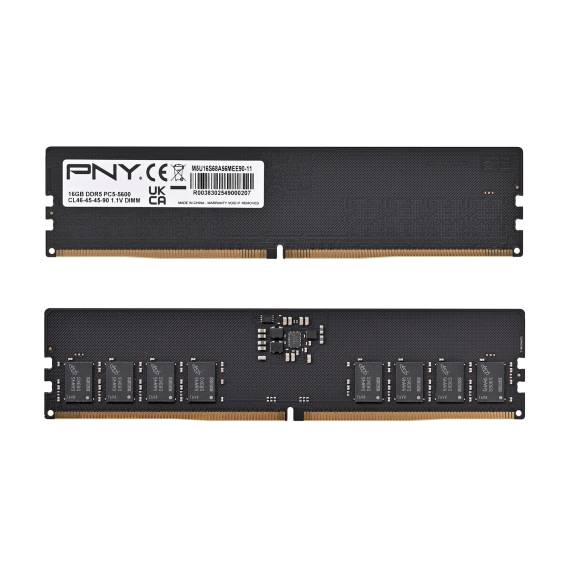 Obrázok pre PNY Performance DDR5 5600MHz 16G paměťový modul 16 GB 1 x 16 GB 288-pin DIMM