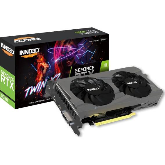 Obrázok pre INNO3D GeForce RTX 3050 Twin X2 6GB V2