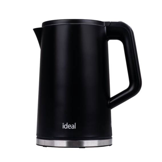 Obrázok pre IDEAL Konvice 1,7 l, ocelové tělo, výkon 1500 W, černá