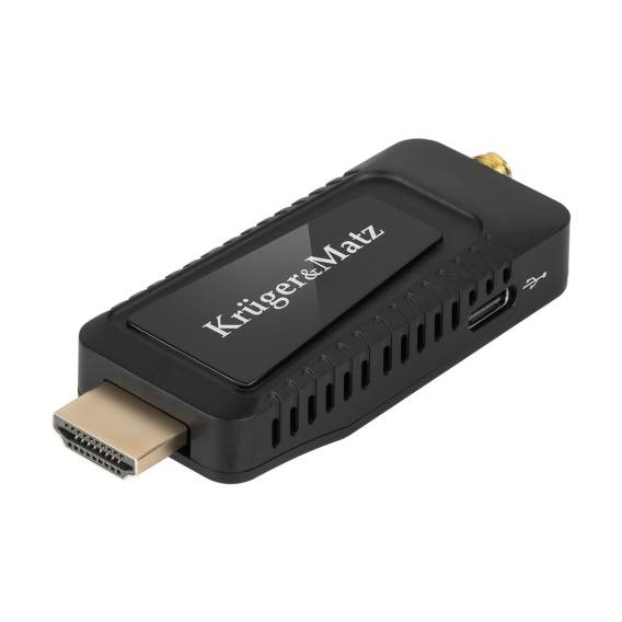 Obrázok pre KRUGER & MATZ mini DEKODER DVB-T2 H.265 HEVC KM9998
