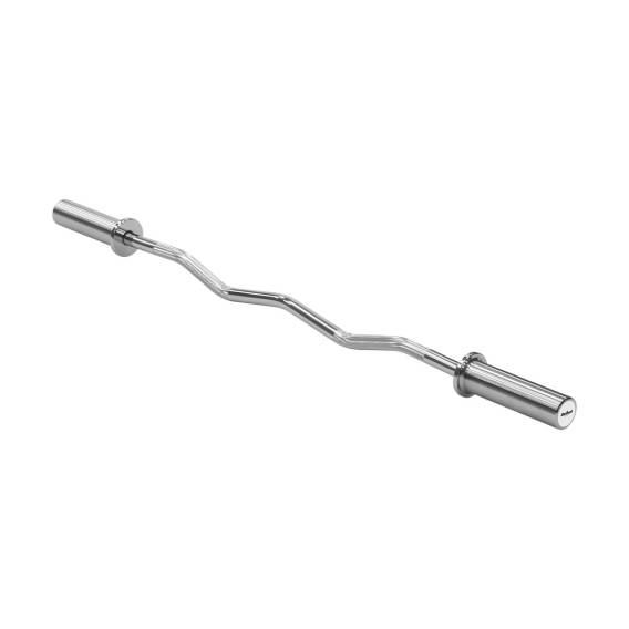 Obrázok pre REBEL ACTIVE olympijská tyč na biceps 50 mm, olympijská činka 120 cm 6 kg