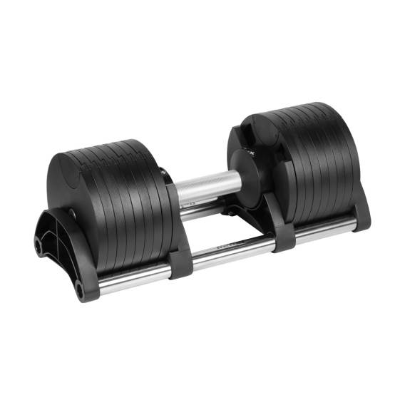 Obrázok pre REBEL ACTIVE Litinová automatická činka 36 kg, 2kg stupňovitě