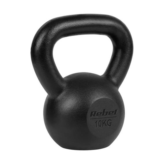Obrázok pre REBEL ACTIVE Litinová kettlebell 10 kg