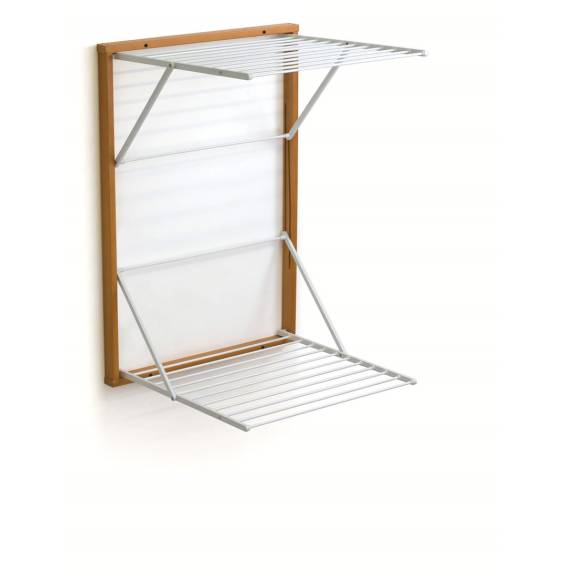 Obrázok pre ARREDAMENTI KORAL Wall-mounted drying rack - 98 x 69 cm, Brown