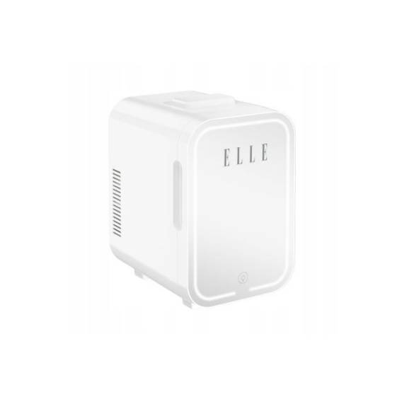 Obrázok pre Mini lednička se zrcátkem na líčení LED ELLE 8 l bílá