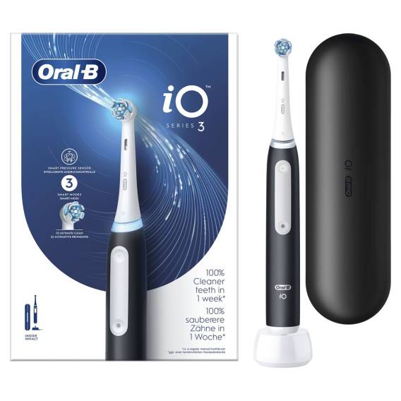 Obrázok pre Oral-B 8006540731536 elektrický zubní kartáček Dospělý Oscilačně rotační kartáček Černá, Bílá