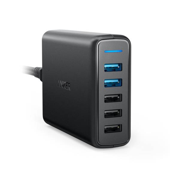 Obrázok pre Anker PowerPort Speed 5 Univerzální Černá AC Vnitřní