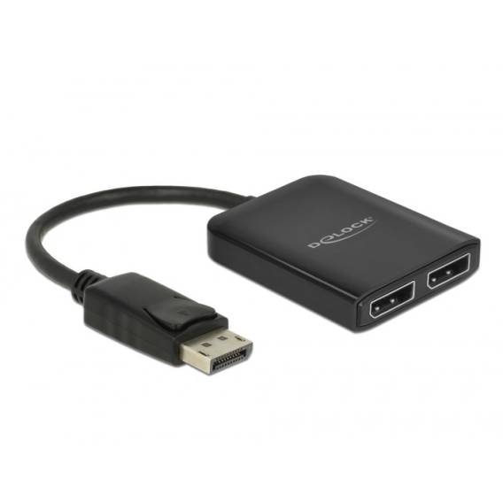 Obrázok pre DeLOCK DisplayPort 1.4 Splitter 1 x DisplayPort na 2 x DisplayPort MST