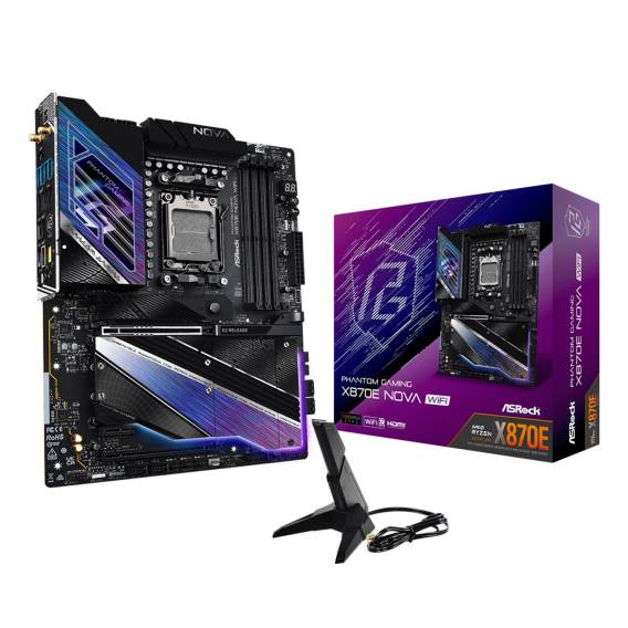 Obrázok pre Asrock MK X870E NOVA WIFI AMD X870E Zásuvka AM5 ATX
