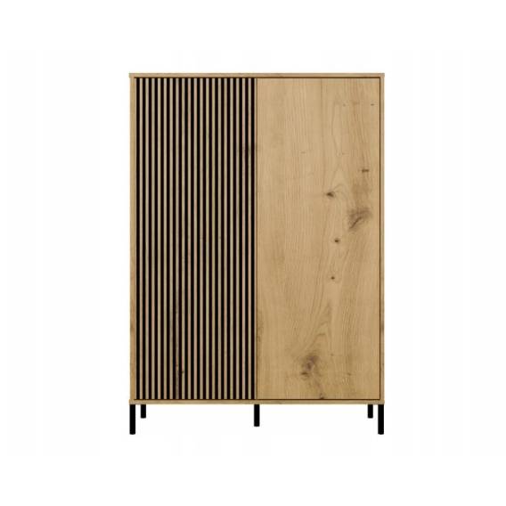 Obrázok pre VITRÍNA KAMARO 2DD SLIM/GŁ DŮB ARTISAN