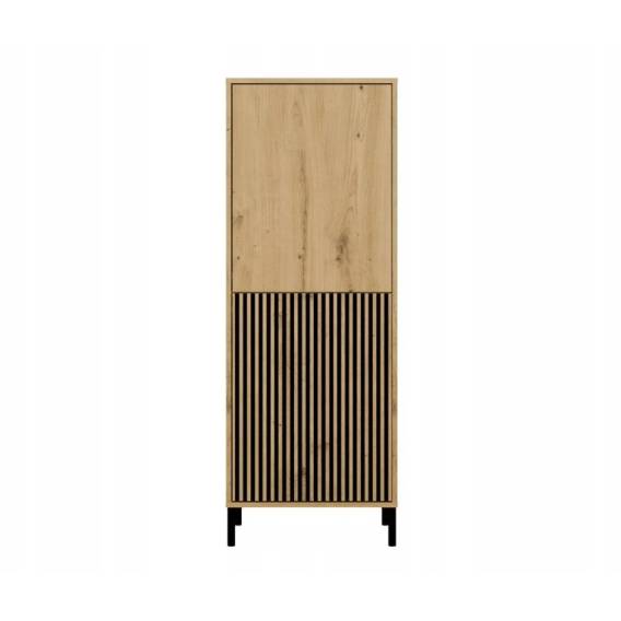 Obrázok pre VITRÍNA KAMARO 2DK SLIM/GŁ DŮB ARTISAN