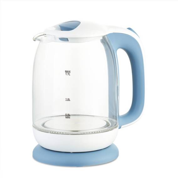 Obrázok pre Maestro MR-056-Blue Skleněná rychlovarná konvice 1,7 l