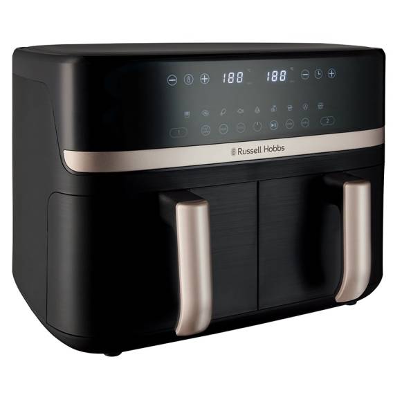 Obrázok pre Russell Hobbs Horkovzdušná fritéza Dvojitá 9 l Samostatná 2800 W Černá
