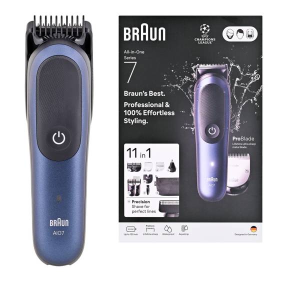 Obrázok pre Braun All-in-One Series 7 AIO7540 Zastřihovač vlasů Lithium-iontový (Li-Ion)