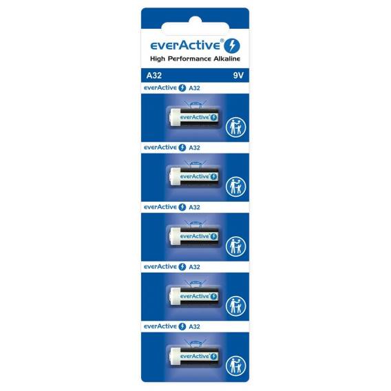 Obrázok pre Alkalické baterie do dálkových ovladačů do aut A32/32A 9 V, blistr po 5 kusech