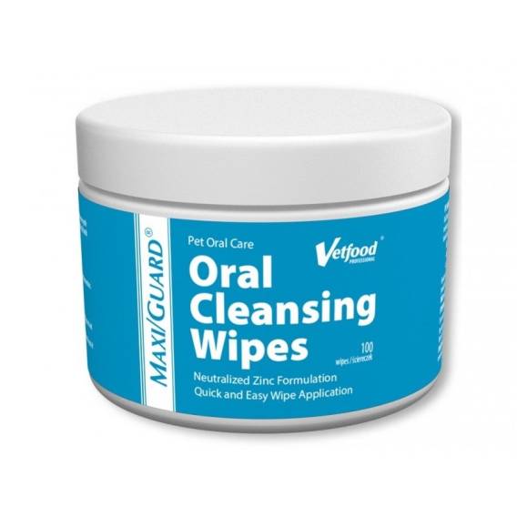 Obrázok pre VETFOOD Maxi/Guard® Oral Cleansing Wipes - přípravek na hygienu dutiny ústní pro psy a kočky