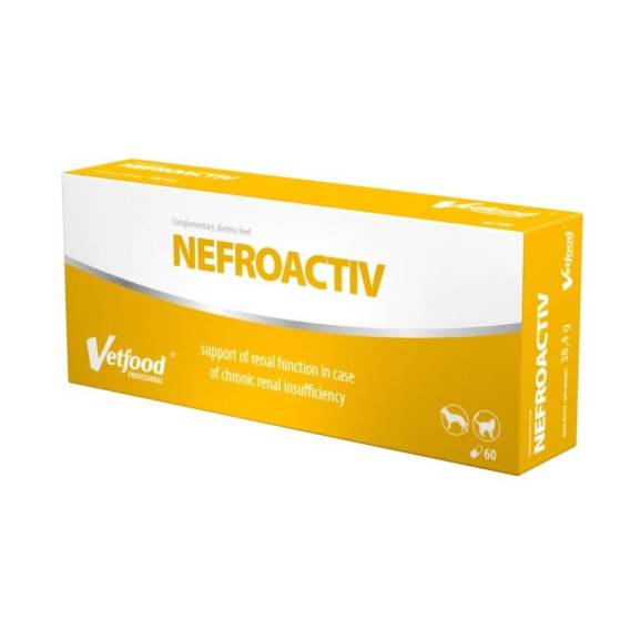 Obrázok pre VETFOOD Nefro Activ - doplňky stravy pro psy a kočky - 60ks