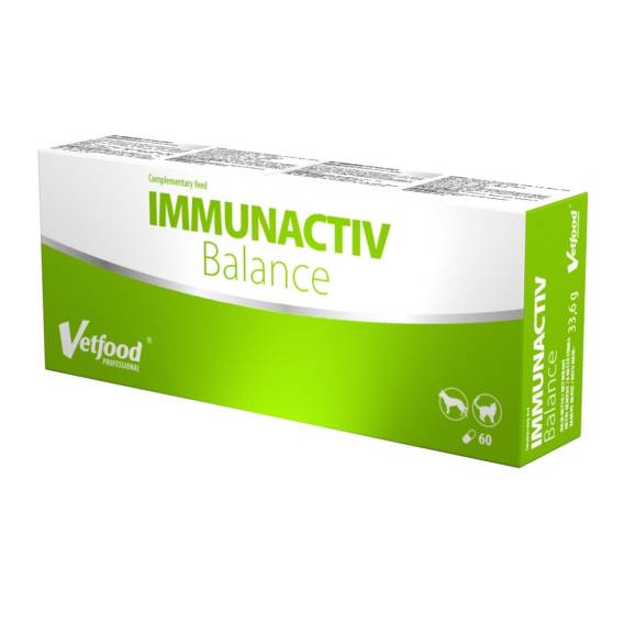 Obrázok pre VETFOOD Immunactiv Balance - doplňky stravy pro psy a kočky - 60ks