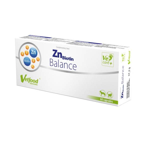 Obrázok pre VETFOOD ZnBiotin Balance - doplňky stravy pro psy a kočky - 60ks