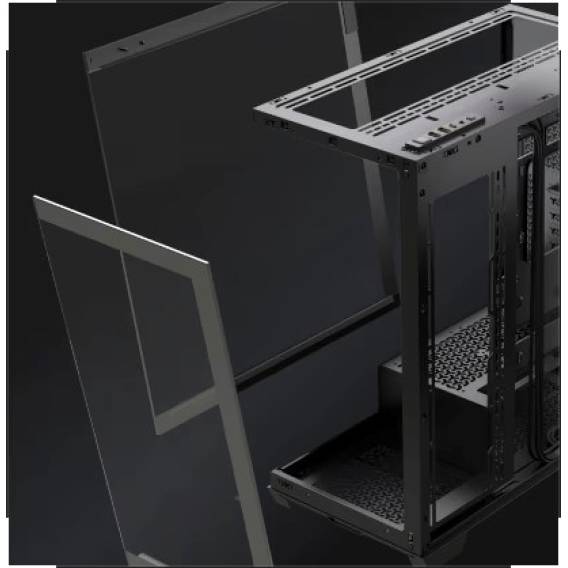 Obrázok pre Corsair Midi Tower 3500X LXR LINK TG Černá