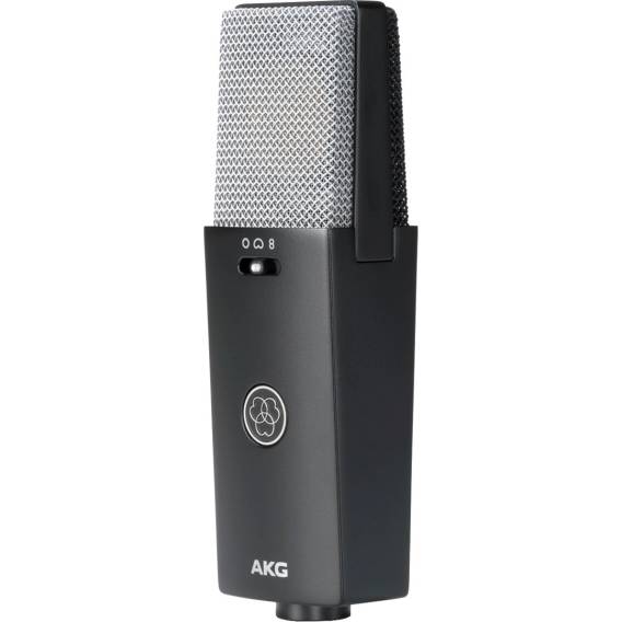 Obrázok pre AKG C114 - kondenzátorový mikrofon s velkou membránou a více směrovými charakteristikami (černý)