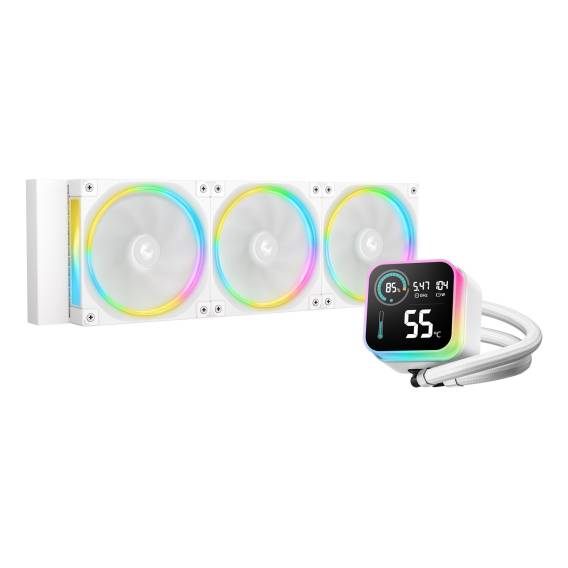 Obrázok pre DeepCool LQ360 ULTRA ARGB Procesor Sada pro kapalinové chlazení 12 cm Bílá