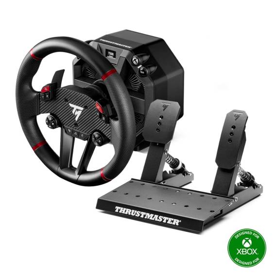 Obrázok pre Thrustmaster T598 X Černá USB Volant + Pedály Analogový/digitální PC, Xbox Series S, Xbox Series X, Xbox One S, Xbox One X, Xbox One