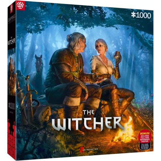 Obrázok pre Puzzle Good Loot Gaming - The Witcher (Zaklínač): Journey of Ciri 1000 kusů