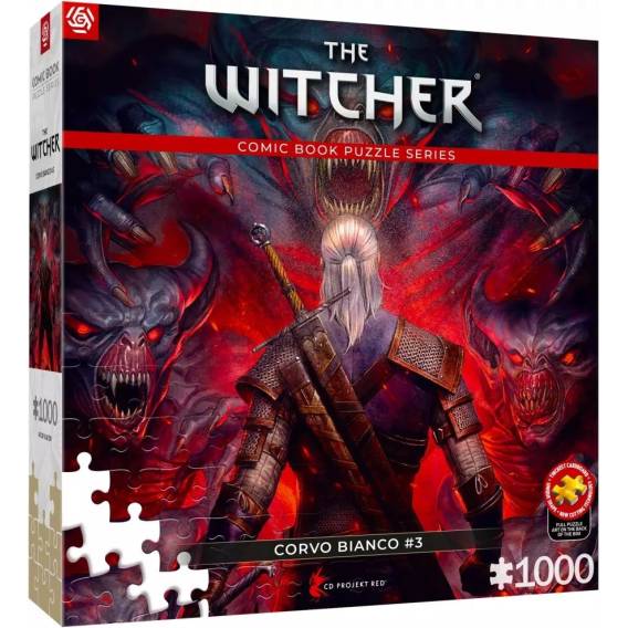 Obrázok pre Puzzle Good Loot Comic Book - The Witcher (Zaklínač): Corvo Bianco 1000 kusů