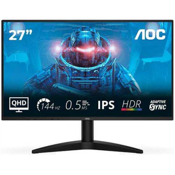 Obrázok pre AOC B3 Q27B36X/69 počítačový monitor 68,6 cm (27") 2560 x 1440 px Černá