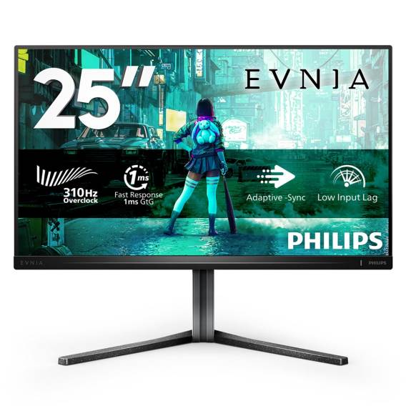 Obrázok pre Philips Evnia 3000 25M2N3200U/00 počítačový monitor 62,2 cm (24.5") 1920 x 1080 px Full HD LCD Černá