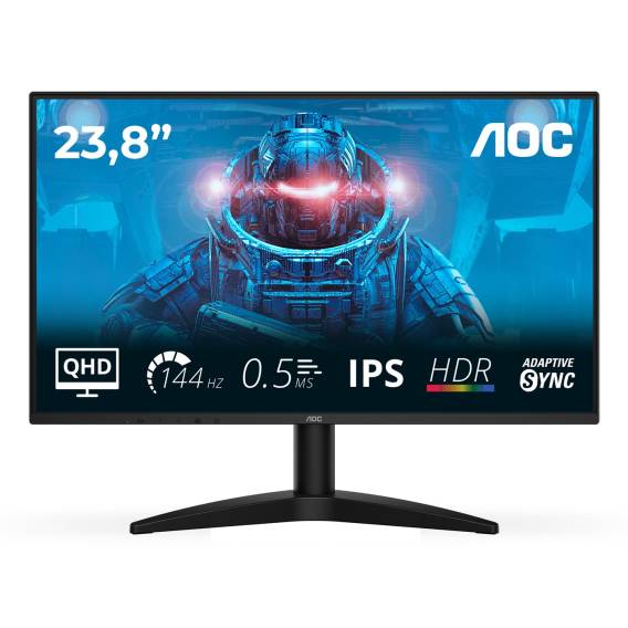 Obrázok pre AOC B3 Q24B36X počítačový monitor 60,5 cm (23.8") 2560 x 1440 px Quad HD LED Černá
