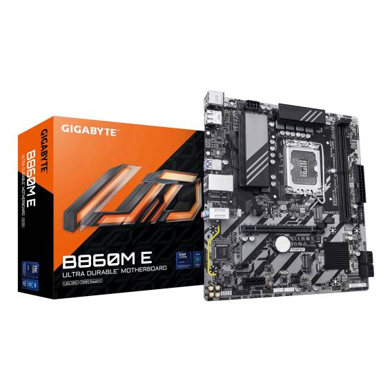 Obrázok pre GIGABYTE B860M E základní deska Intel B860 LGA 1851 (Socket V1) Micro ATX