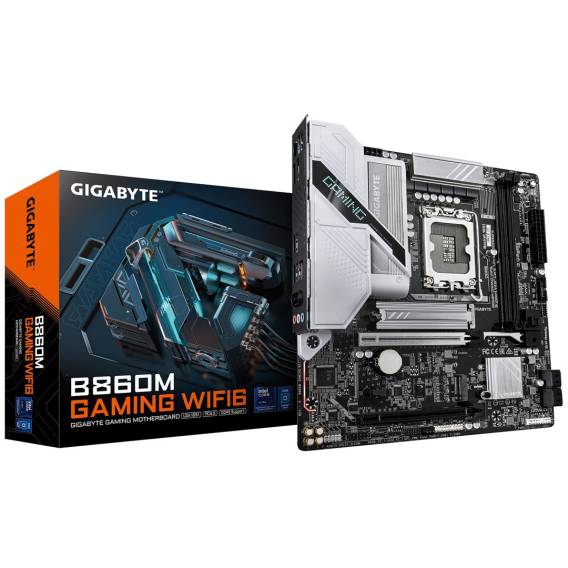 Obrázok pre GIGABYTE B860M GAMING WIFI6 základní deska LGA 1851 (Socket V1) Micro ATX