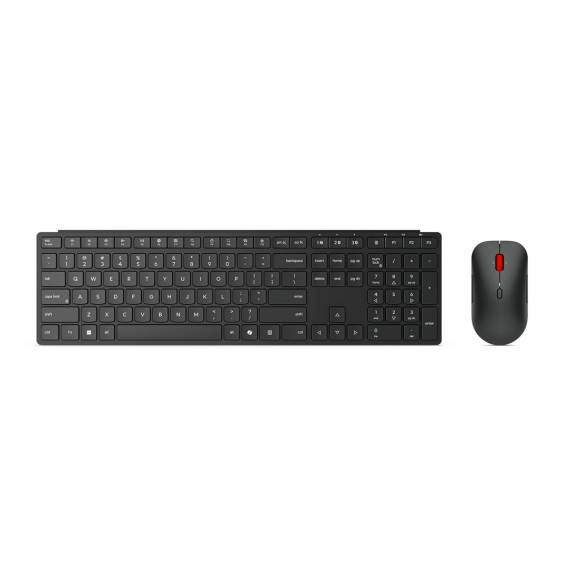 Obrázok pre Lenovo 4X31S04848 klávesnice Obsahuje myš Kancelář RF bezdrátové + Bluetooth Americká angličtina Černá