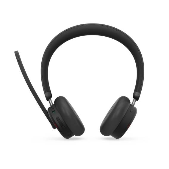 Obrázok pre Lenovo 6550 Sluchátka s mikrofonem Bezdrátový Přes hlavu Kancelář / call centrum USB typu C Bluetooth Černá