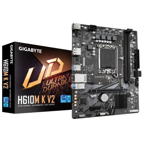 Obrázok pre GIGABYTE H610M K V2 základní deska Intel H610 LGA 1700 Micro ATX