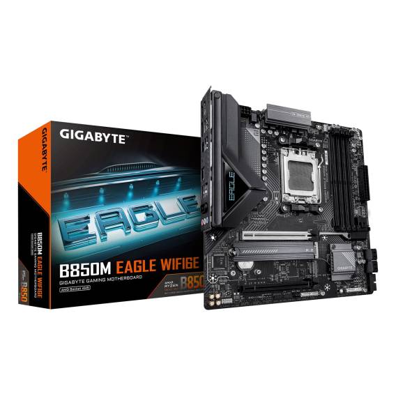 Obrázok pre GIGABYTE B850M EAGLE WIFI6E AMD B850 Zásuvka AM5 Micro ATX