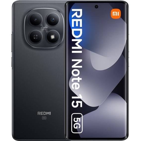 Obrázok pre Xiaomi Redmi Note 15 5G 17,2 cm (6.77") 8 GB 128 GB 5520 mAh Černá
