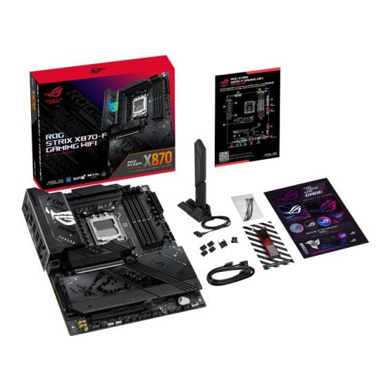 Obrázok pre ASUS ROG STRIX X870-F GAMING WIFI AMD X870 Zásuvka AM5 ATX