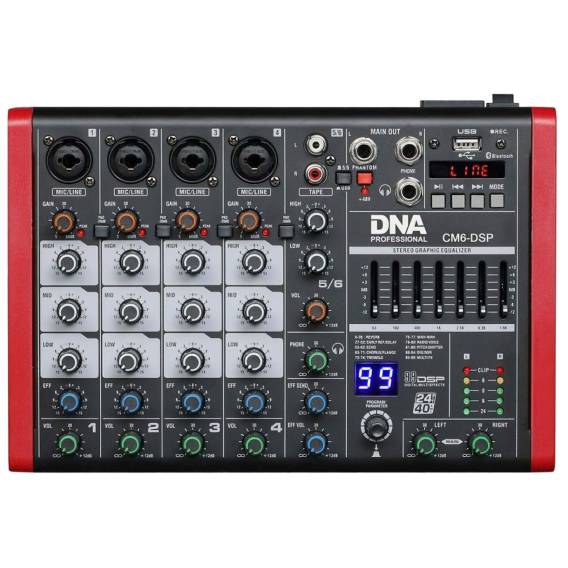 Obrázok pre DNA CM6-DSP - USB audio mixer s MP3 přehrávačem