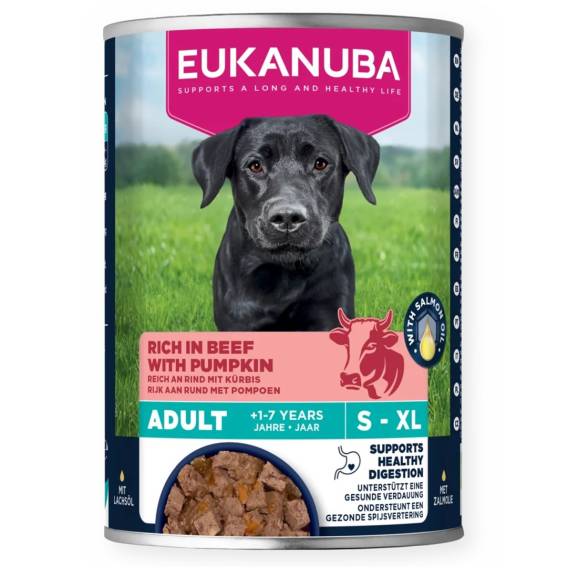 Obrázok pre EUKANUBA Life Care Rich in beef and pumpkin - vlhké krmivo pro psy - 400g