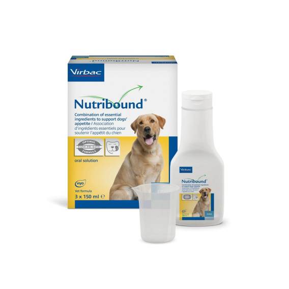 Obrázok pre VIRBAC Nutribound Convalescence - doplňky stravy pro psy - 3x150ml
