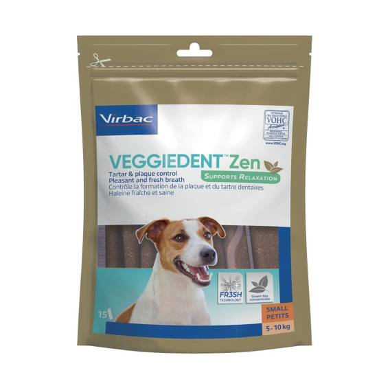 Obrázok pre VIRBAC Veggiedent Zen S - psí pamlsek - 228g