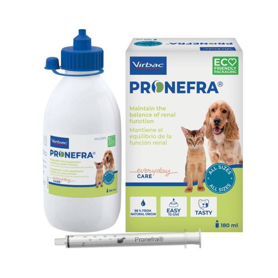 Obrázok pre VIRBAC Pronefra Kidney support - doplňky stravy pro psy a kočky - 180ml