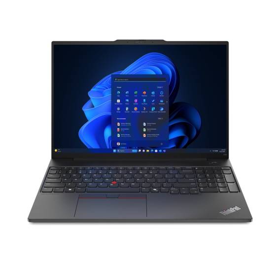 Obrázok pre Lenovo ThinkPad E16 Gen 2 (AMD) AMD Ryzen™ 5 7535U Laptop 40,6 cm (16") WUXGA 8 GB DDR5-SDRAM 256 GB SSD Wi-Fi 6E (802.11ax) Windows 11 Pro Anglický Černá Nový / Repack