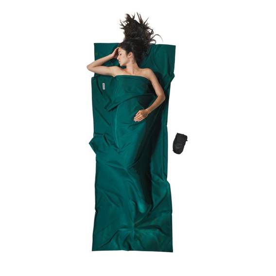 Obrázok pre Cocoon TravelSheet Hranatý spacák Polyester Zelená