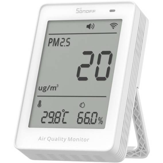 Obrázok pre Miernik jakości powietrza WiFi LCD Sonoff AirGuard PM2.5 SAWF-07P